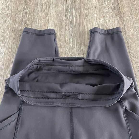 Lululemon Invigorate High-Rise Tight 25" Graphite Grey Black - Size: 6 - Picture 8 of 13